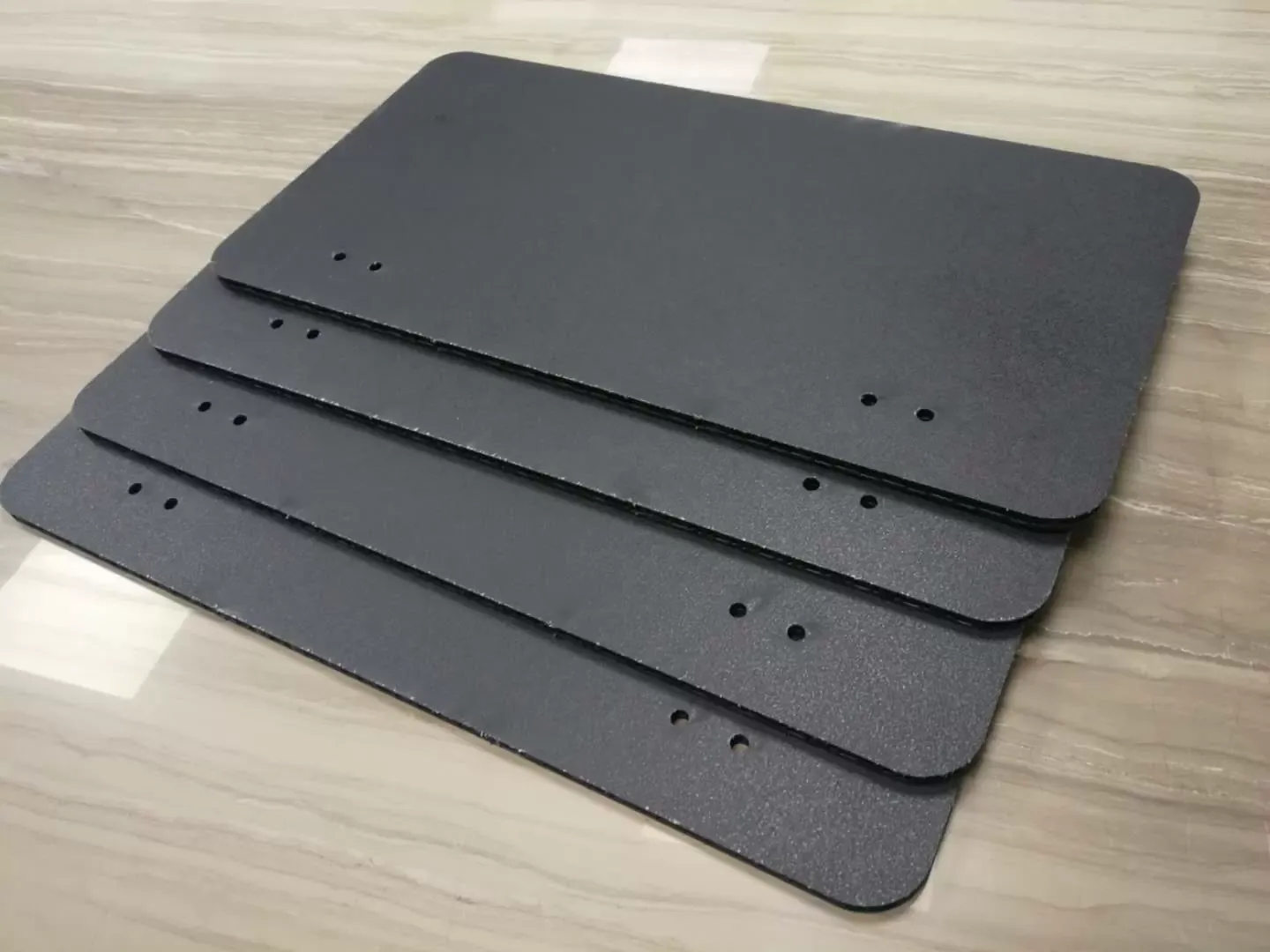 Plastic honeycomb pad