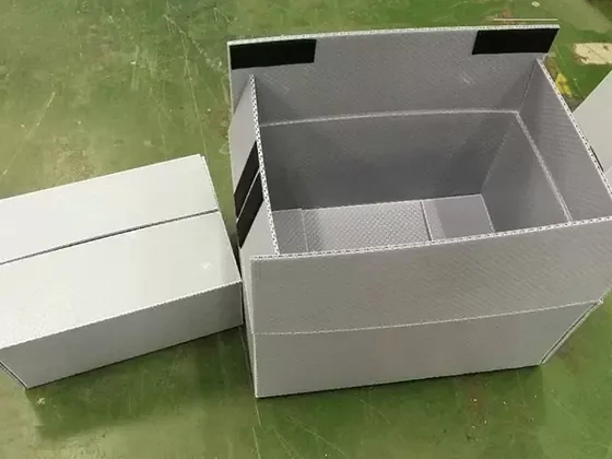 Excellent Factory Sale Customized Color Size Fluted PP Corflute Corex Correx Storage Box Container