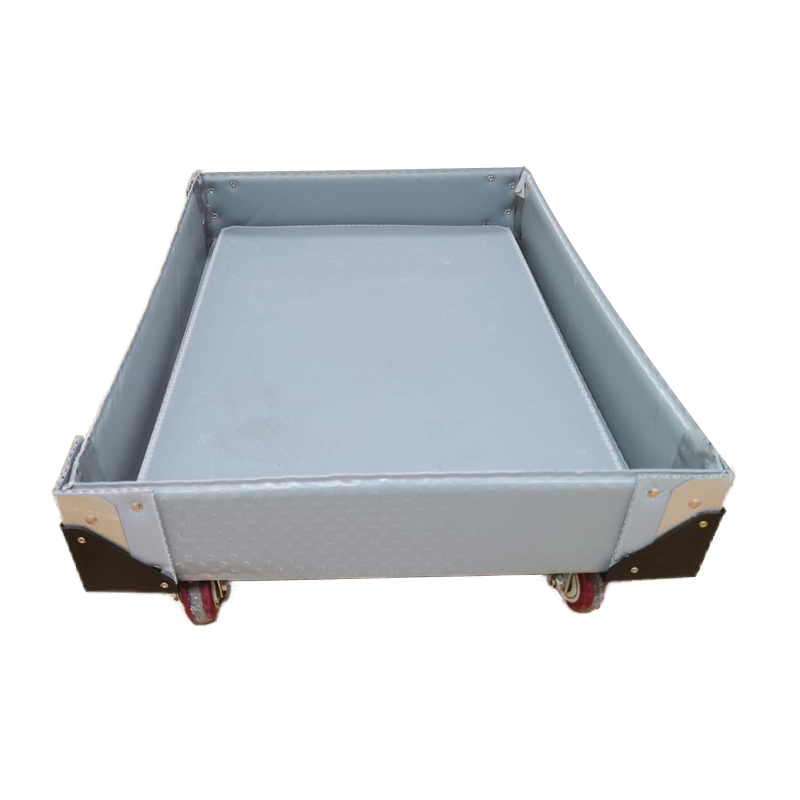 Free Sample Customized Color Empty Foldable PP Corrugated Plastic Wardrobe With Handle