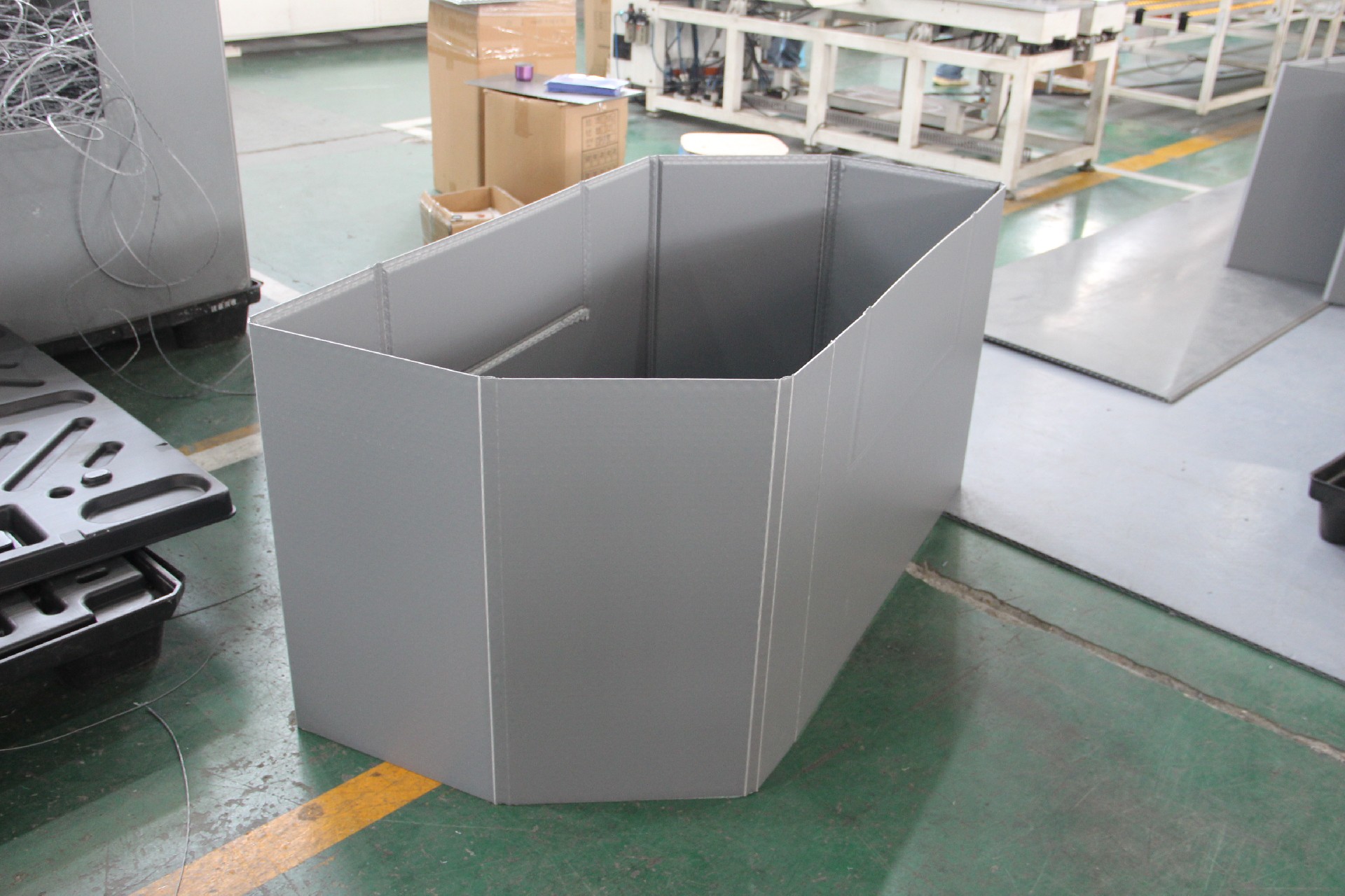 Super Light Express Box Made Of Corrugated Plastic Sheet
