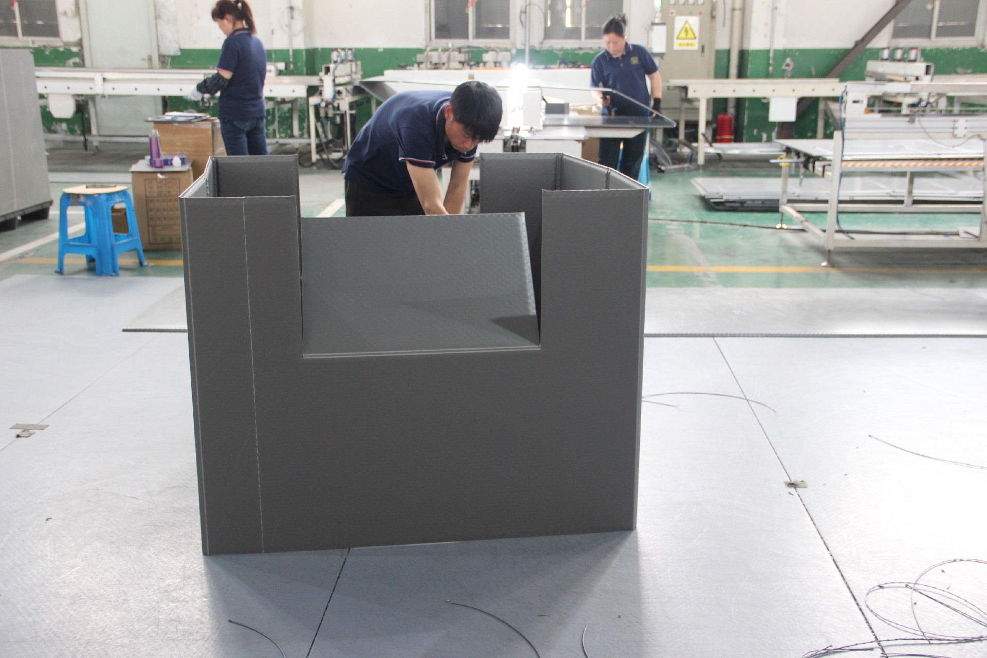 Super Light Express Box Made Of Corrugated Plastic Sheet
