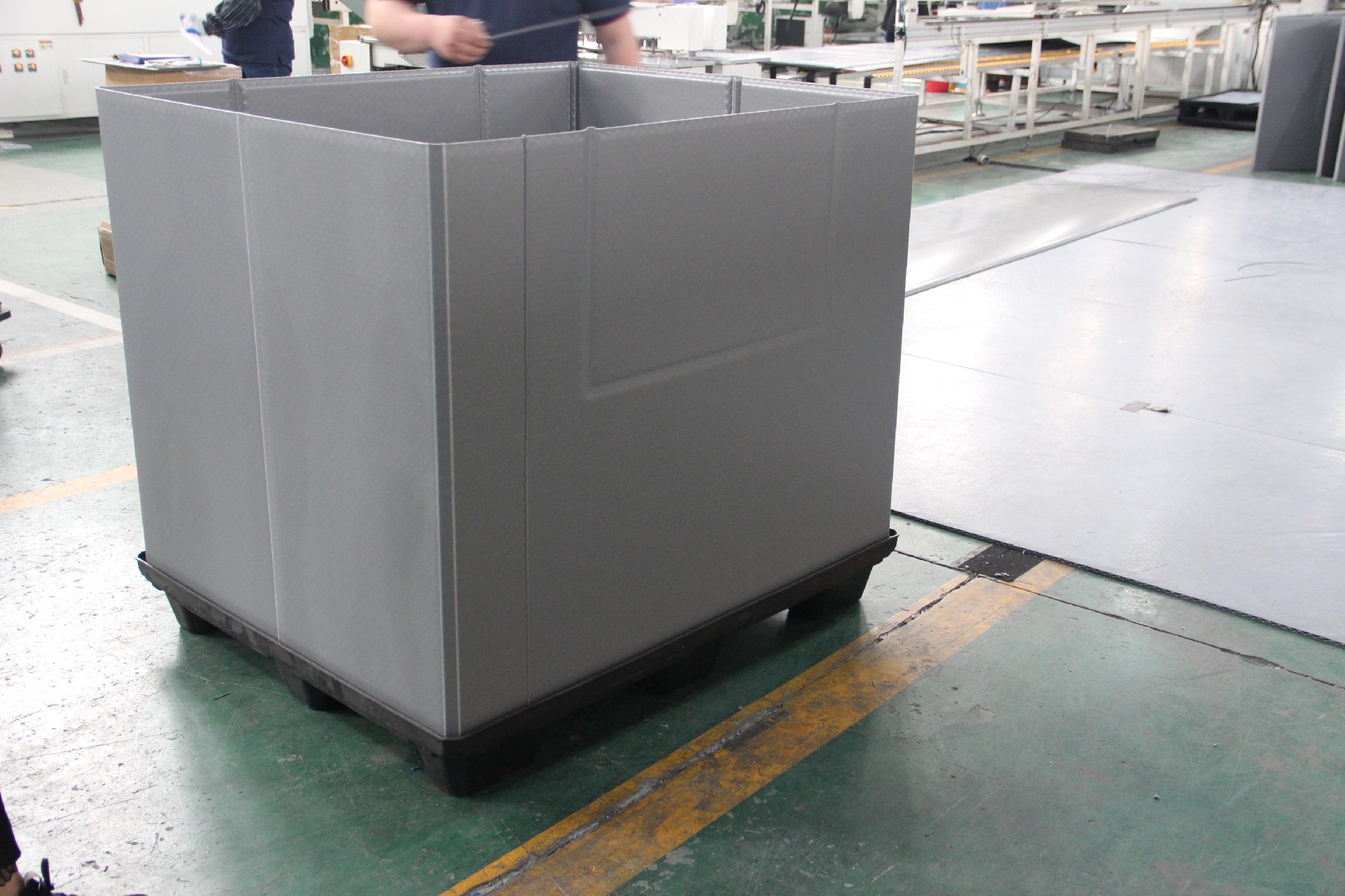 Excellent Factory Sale Customized Color Size Fluted PP Corflute Corex Correx Storage Box Container